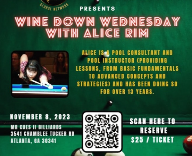 Green – Brown Illustrated Billiard Tournament